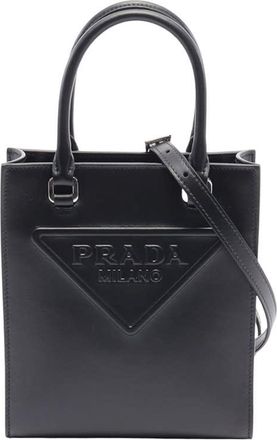Prada Pre-owned Prada Soft Calf Satchel Unisex D6KQW6DJATQ360GO