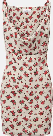 Vivienne Westwood Anna floral cotton jersey minidress