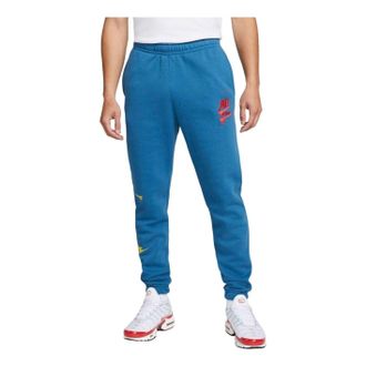 Nike Sportswear Sport Essentials+ Sweatpants Marine Blue Crimson DM6871-407