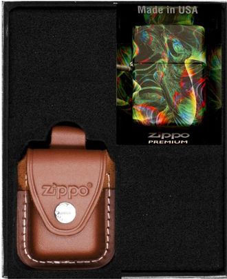 OEM Encendedor Zippo Psychedelic Swir Design Set De Regalo N.&deg; 2