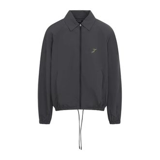 Jacquemus The Windbreaker - Heren - Zomerjassen - Grijs - L - Polyester - Jassen
