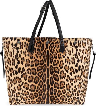 Dolce & Gabbana Shopper Bag - Heren - Shoppers - Bruin - ONE Size - Katoen - Tassen