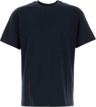 Givenchy Mens Logo T-shirt - Dark Blue Cotton - Size Medium
