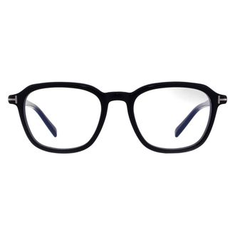 Tom Ford Blue Light Block Square Mens Eyeglasses FT5980-B 001 51