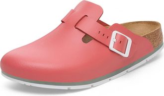 Birkenstock Damen Herren Boston Pro Hausschuhe Leder Pantoletten - Clogs - Zertifiziert nach EN ISO 20347:2043 - Berufsschuhe f&uuml;r Medizin, Gastronomie und Service