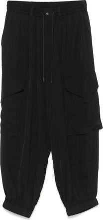 Yohji Yamamoto Cargo in twill - Nero