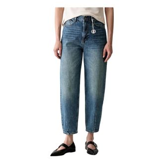 Liu Jo Pant.new Carrot H.w. - Dames - Jeans - Blauw - Maat: W26 Katoen