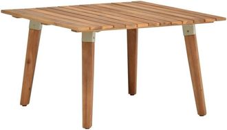 vidaXL Garden Coffee Table 60x60x36 cm Solid Acacia Wood Vidaxl