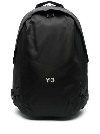 Yohji Yamamoto Zaino con stampa Y-3 x adidas - Nero