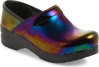 Dansko Professional Clog in Petrol Patent at Nordstrom, Size 10.5-11Us