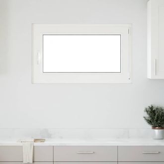 Berkfield Home Basement Window RISOR 100x70 cm Tilt&Turn DIN Right Anthracite