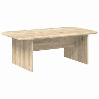 vidaXL Mesa De Caf&eacute; Roble Sonoma 93 X 53 X 33 Cm Madera De Ingenier&iacute;a Vidaxl