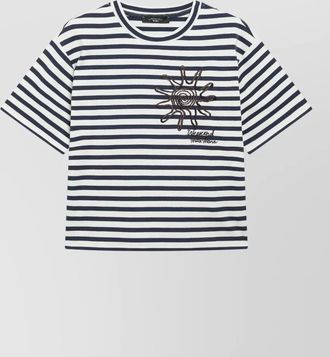 Max Mara striped cotton jersey t-shirt
