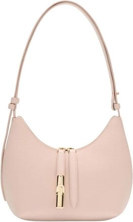 Furla Goccia S Schoudertas - Dames - Schoudertassen - Roze - ONE Size - Leer - Tassen
