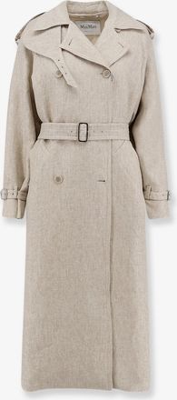 Max Mara Trench Mxspedaggi in lino - MAX MARA - gender_Woman