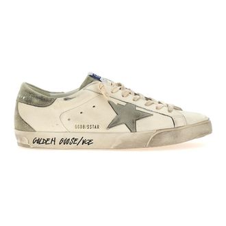 Golden Goose Super-Star Leather and Suede Trainers