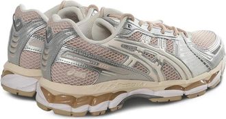Asics Mesh and Synthetic Lace-Up Sneakers - Grey
