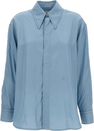 Bottega Veneta Light Blue Relaxed Solid Shirt