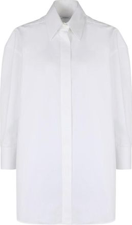 Givenchy Dames, Blouses & Shirts, Wit, Maat: XS Katoen