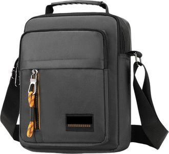 Generic Compatible For Mens Shoulder Bag Waterproof Messenger Crossbody Bags(White)