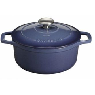 Chasseur casseruola ovale in ghisa smaltata, 28 cm, blu - PUC472897 - chasseur