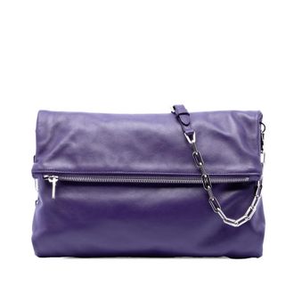 Prada Pre-owned Prada Soft Calf Fold Over Shoulder Bag Ladies N1AXWWDTYA3NDOGO