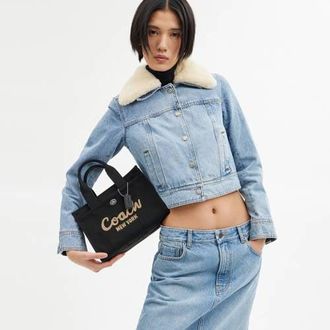 Coach shopper Cargo Tote 26 zwart