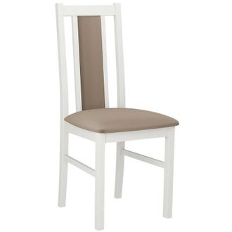 Mirjan24 Mobilier1 - Silla Victorville 143, Blanco, 94x43x46cm, Tapiz, De Madera, Madera, Muebles Ya Montados