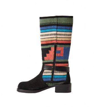 Seychelles Womens Willie Southwestern Boots In Black