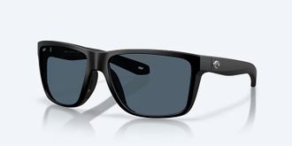 Costa Unisex Broadbill Ii Polarized Sunglasses In Matte Black Gray