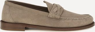 Brunello Cucinelli Mocassini in suede Man 42.5