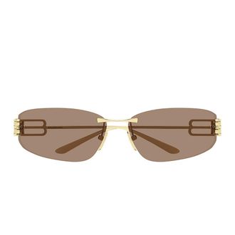 Balenciaga Sunglasses Bb0484 S 004 Gold/Brown Women