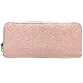Louis Vuitton Rose Ballerine Monogram Empreinte Long Wallet (Bi-Fold) (Pre-Owned)