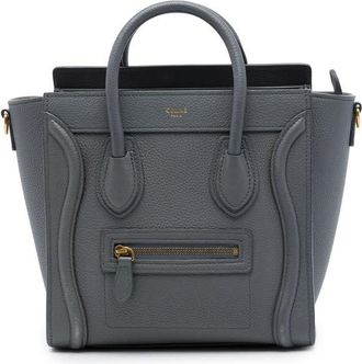 Celine Pre-owned Celine Nano Grained Calfskin Luggage Tote Ladies A6GVQNGBR8V3FFBR