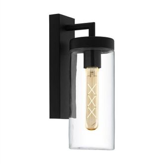 Eglo Eglo - Bovolone - 1 Light Outdoor Wall Light Black IP44, E27