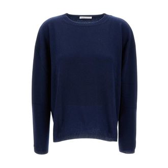 Stefano Mortari Dames, Truien, Blauw, Maat: L Kasjmier