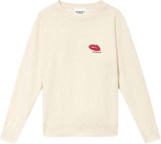 Isabel Marant Sweatshirts, female, Beige, Size: S Millyny Sweatshirt