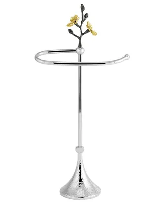 Michael Aram Gold Orchid Towel Stand