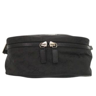 Gucci Pre-owned Nylon Heuptas - Dames - Pre-owned - Zwart - Maat: ONE Size Nylon