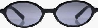 Reality Eyewear The Bessette Sunglasses in Jett Black at Nordstrom