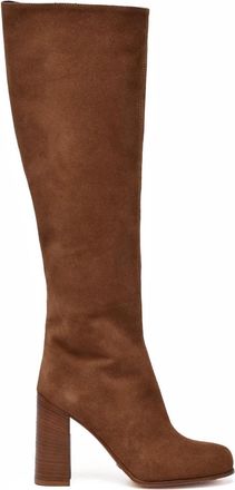 Liviana Conti Brown Suede High Boots