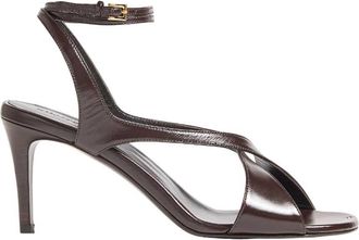 Khaite Liria 75 mm Leder-Riemchensandalen