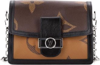 Louis Vuitton Dauphine Shoulder Bag Reverse Monogram Giant MM crossbody bag - Bruin