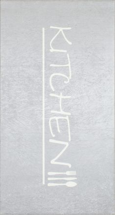 Nazar Rugs Alfombra de cocina gris 80x150