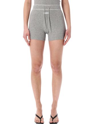 Marine Serre Shorts Grau