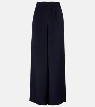Max Mara Volonta silk palazzo pants