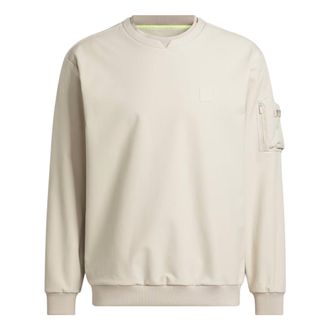 adidas Climawarm Brushed Sweatshirt Asia Sizing Khaki KH0132