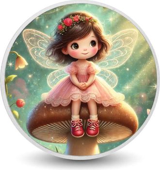 OEM Hada Del Crep&uacute;sculo: Guardiana Del Bosque Resplandeciente, Moneda Plateada De 1 Oz