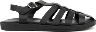 Sergio Moretti Sandalen met open teen - Dames - Sandalen - Zwart - 39 EU - Schoenen