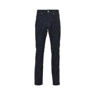 Incotex Stretch denim slim fit jeans Man 30